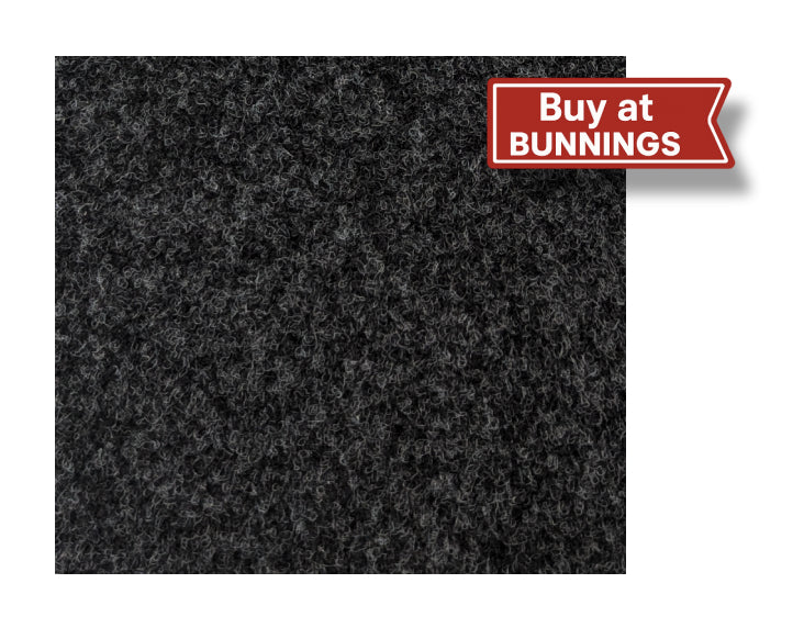 Velour 2 Car Carpet 2m – Charcoal (Anthracite)