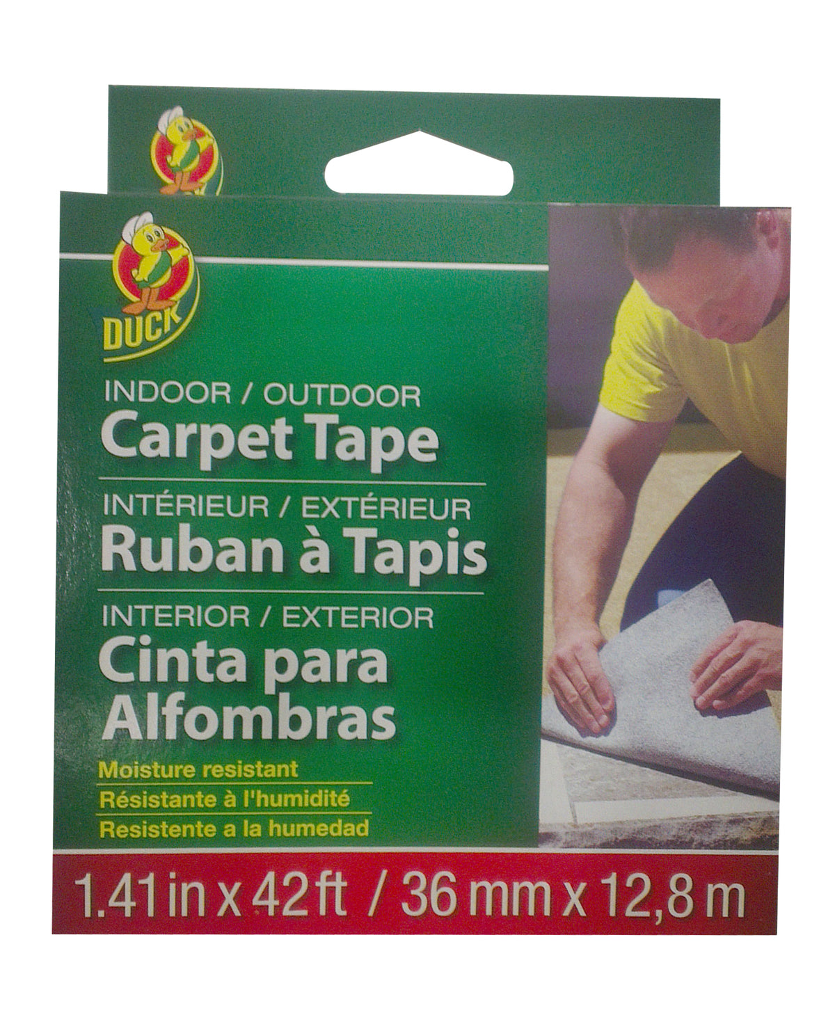 Indoor/Outdoor Double-Sided Carpet Tape 38mm x 12.8m