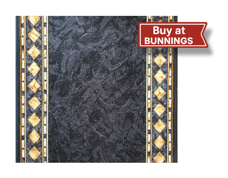 Bermudes Printed Carpet Runner 67cm – Cheops Slate