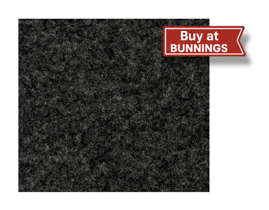 Eildon Flat Marine Carpet 2m – Charcoal