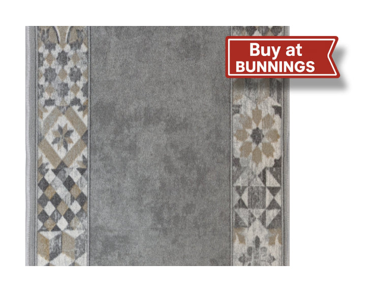 Bermudes Printed Carpet Runner 67cm – Murcia Greige