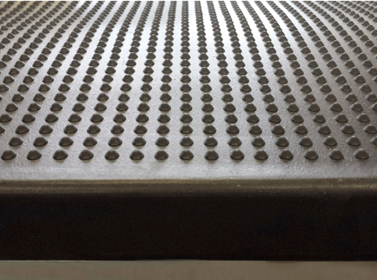 Rubber Stair Tread 25 x 75cm – Black