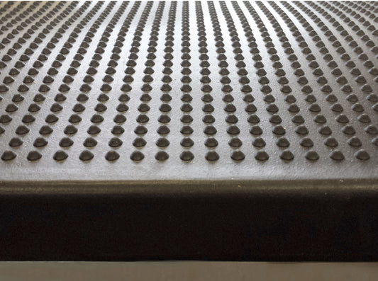 Rubber Stair Tread 25 x 75cm – Black